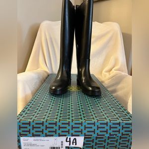 NWT TORY BURCH - Size 7 BLACK MILANO RIDING BOOT
